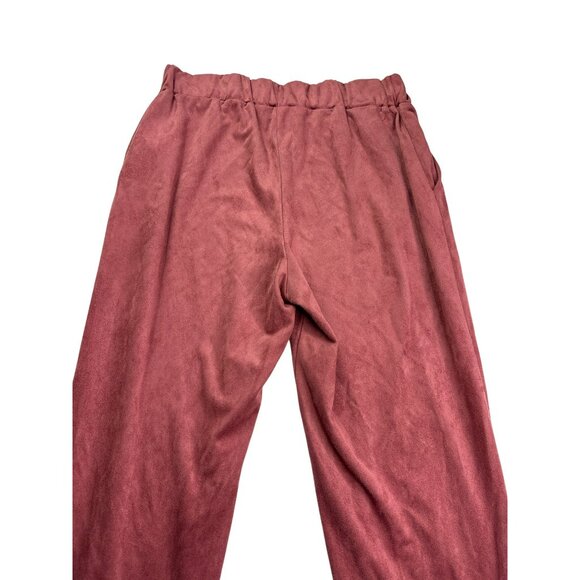 Zara Trafaluc Womens Faux Suede Lounge Spring Summer 2017 Size XS Elastic Waist - Picture 5 of 8